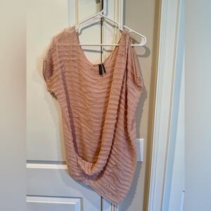 Guess by Marciano Blush Textured Top